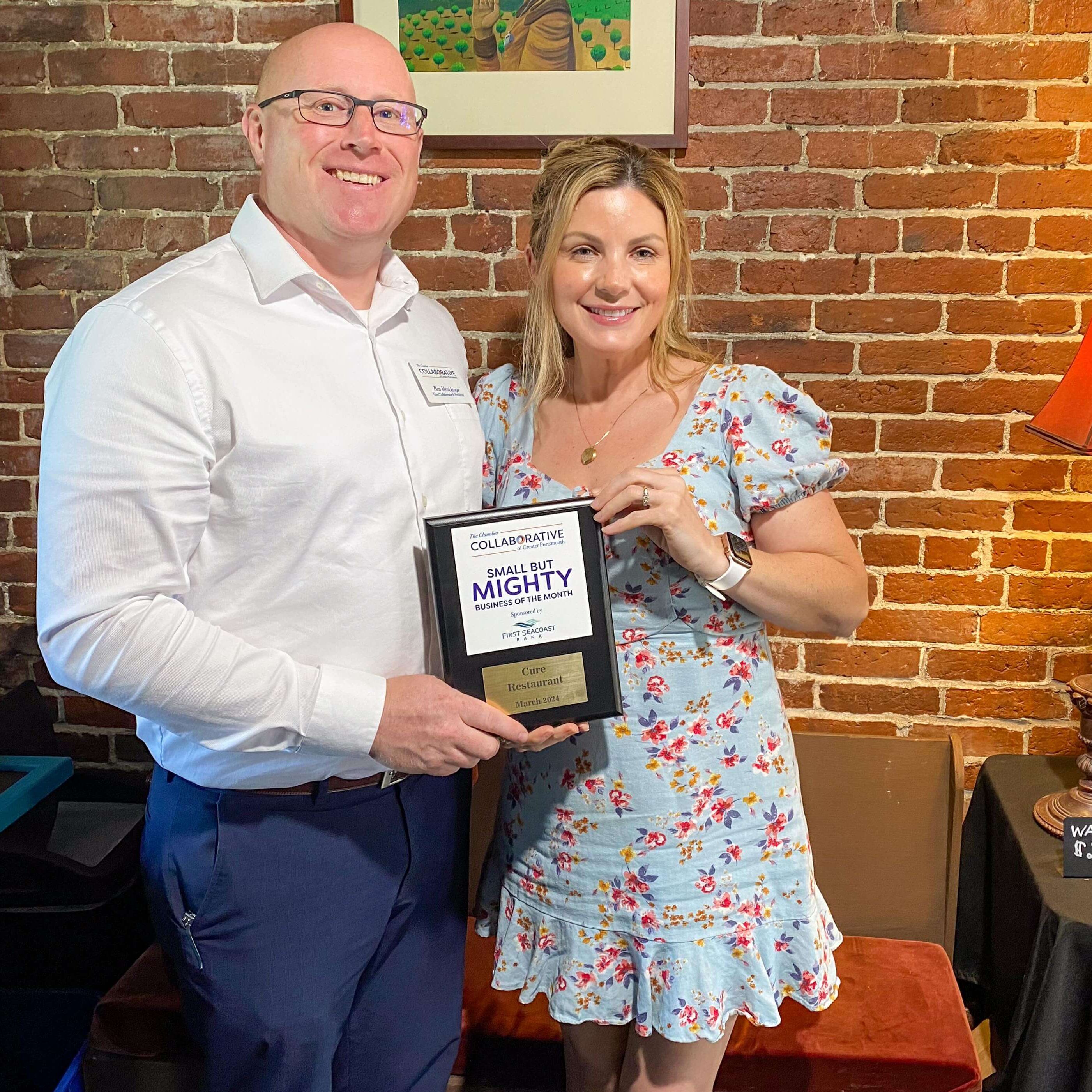 Cure Small But MIGHTY Business of the Month